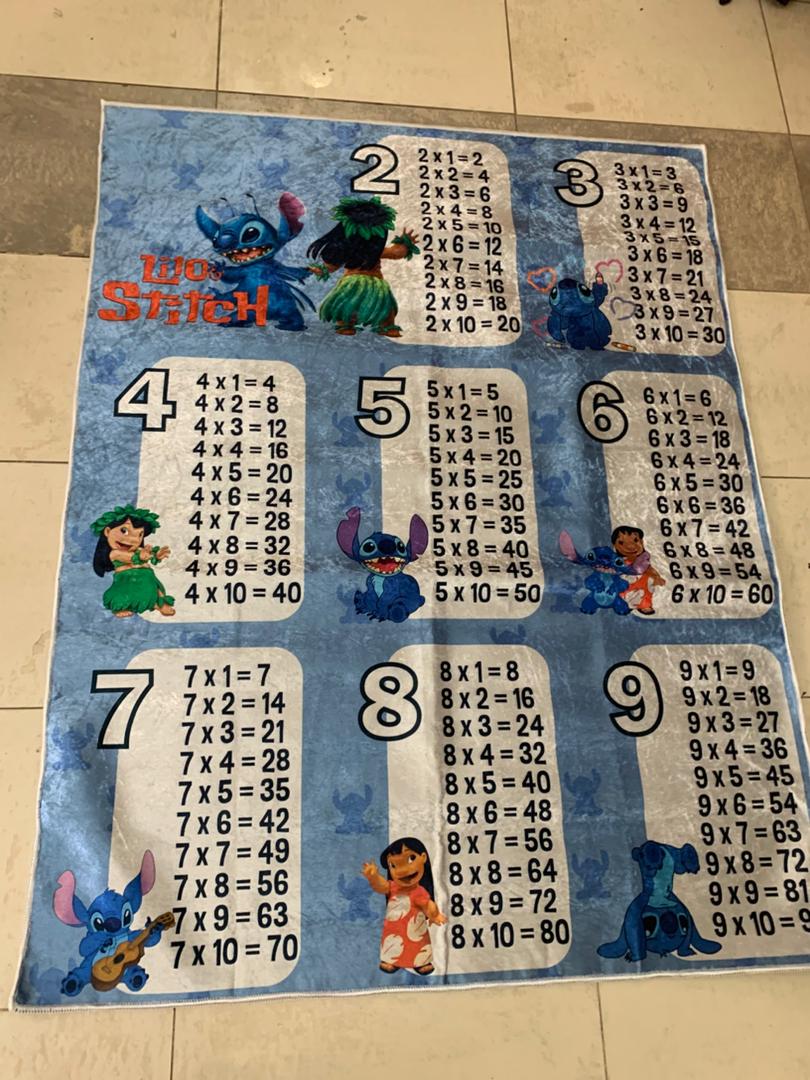 Tapis Chambre D’enfants avec des Motifs Éducatifs – بساط غرف الأطفال التعليمية