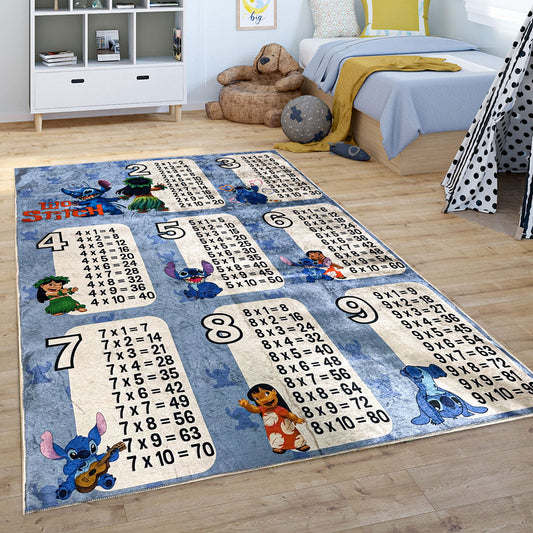 Tapis Chambre D’enfants avec des Motifs Éducatifs – بساط غرف الأطفال التعليمية